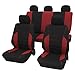 Produktbild Rostock rot schwarz16789 Schonbezug Sitzbezug Autoschonbezug Schonbezüge für dir unten angegebenen Fahrzeuge