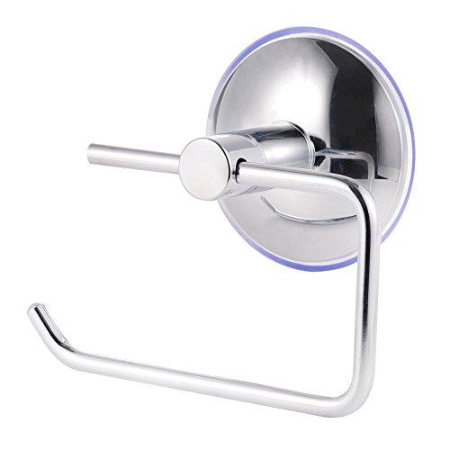 Preisvergleich Produktbild Lanlan Edelstahl Badezimmer Vakuum Saugnapf Toilettenpapierhalter Gewebe Rolle Aufhänger (mit 1 Auxiliary Paste)