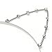 niceeshop(TM) Party Crystal Pearl Shot-in Cat Ears Child Adult Hair Band Fancy Dress Costume Cosplay-Silver