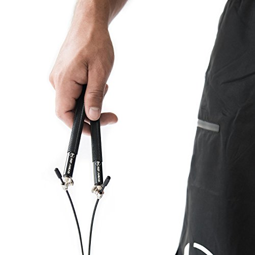 REP AHEAD SPEEDROPE (EXTRA FÜR DOUBLE UNDERS) – Das Springseil für Cross Training Athleten (3D-Kugellager & Aluminium Griffe)