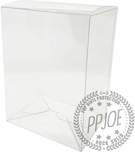 PPJOE Pop Protectors 4", Rock Solid Funko Vinyl Protection [30 Pack]