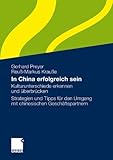 In China erfolgreich sein: Kulturunterschiede erkennen und überbrücken. Strategien und Tipps für den Umgang mit chinesischen Geschäftspartnern by