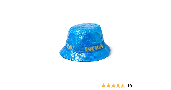 IKEA KNORVA - Cappello a secchiello, edizione limitata, colore: blu :  Amazon.it: Abbigliamento