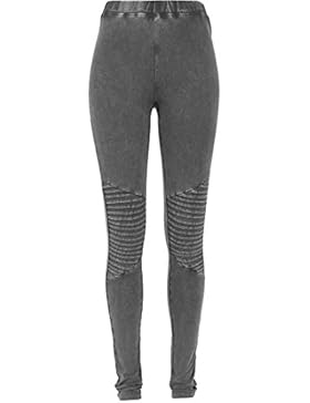 Urban Classics Damen Sport Legging Leggings Denim Jersey