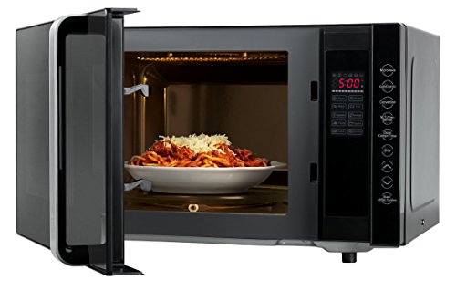 MEDION MD 17495 3-in-1 Mikrowelle, mit Grill und Heißluft Funktion, 800 Watt Mikrowellenleistung, 1200 Watt Obergrillleistung, 23 Liter, silber - 6