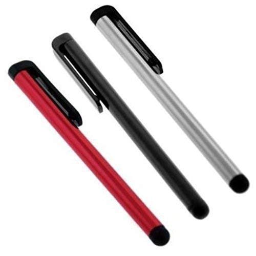 Preisvergleich Produktbild Aofocy 3 hochempfindlicher Touch Pen iPhone iPad Tablet (schwarz, Silber, rot)