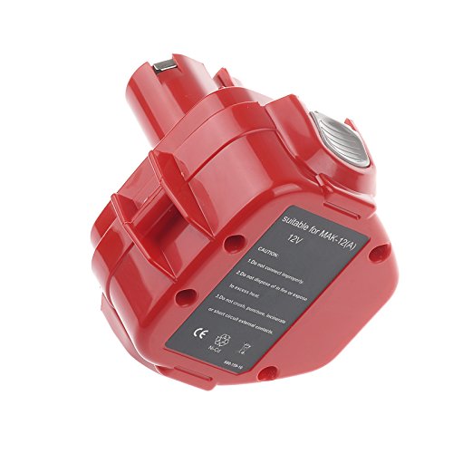 Vinteky® Werkzeug Akku für MAKITA UC170D, UC170DWD, UCl20DWA, MAKITA 1050, 4000, 5093, 6000, 8000, DA312, ML, UB, UC120, VR Series, 1220, 1222, 192598-2, 192681-5, 193981-6, 638347-8, 638347-8-2, PA12 - 6