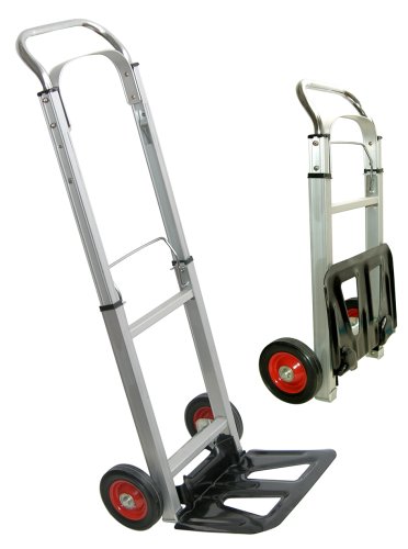Preisvergleich Produktbild Zusammenklappbare Sackkarre, Aluminium / Transportkarre