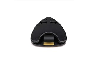 MNSYD Support pour Médiators Guitare Porte Médiators en Celluloïd pour Guitare Electrique Basse Acoustique Ukulélé Support Adhésif Auto-adhésif Triangle Forme Instrument Accessoires