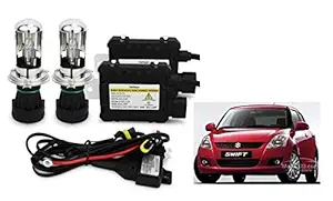RS Enterprises Cars Maruti Suzuki Swift 2013 H4 - HID Conversion Light Kit ( 2 HID Light , 2 Blaster , Wiring ) Vehicle HID Kit for Car Headlight