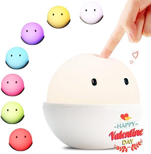 Romantic Atmosphere Decorative LED Mood Light Night Light with Colour Changing Touch Sensor for Bedside, Baby Room, Valentine's Day Gift(Emie Elfy)