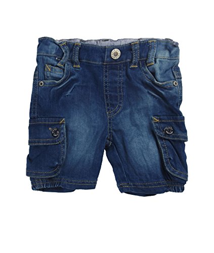 Steiff Baby Boys' Jeans -  Blue - Blau (dark blue denim|blue 0012) - 0-3 Months