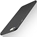 Produktbild TORRAS iPhone 6S Hülle, Ultra Slim Dünn mit [Gehärtetem Glas Schutzfolie] Anti-Scratch Hochwertigem Hülle Fein Matt Stoßfest Schutz Hard Case Cover für iPhone 6S / iPhone 6 - Schwarz