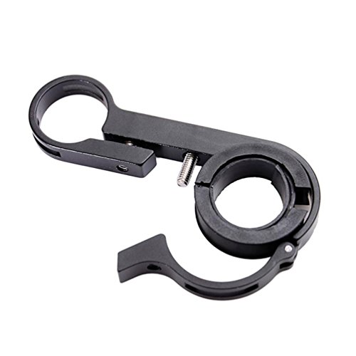 Hunpta Fahrrad Taschenlampe Halter Lenker Fahrrad Zubehör Extender Halterung - 8