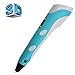 Produktbild G-Lighting® Intelligenter 3D Pen 3D Stift, 3D Druckstift für Freihand-3D-Zeichnunge Graffiti Malen(Version II) Grau