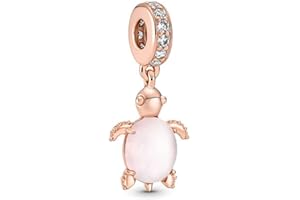 Lkwidi Charme Familie Herz Tier Charms-Anhänger 925 Sterling Silber Charm Bead Pendant für Europäische Armbänder und Halsketten