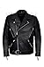 Produktbild Smart Range Herren Ghost Rider Film schwarz Casual Real Hide Biker Motorrad Leder Jacke Gr. XX-Large, schwarz
