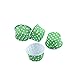 Produktbild 100er Cupcake Förmchen Papier Kuchen Cupcake Liner Fall Wrapper Muffin Baking Cup für Party Hochzeit Weihnachten 7 Farben(Grün)