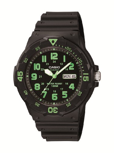 Casio Herren-Armbanduhr Analog Quarz Resin MRW-200H-3BVEF