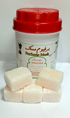 Musk almizcle lata de 250 grs en pastillas - perfume sin alcohol