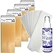 4 x Roll on roller wax cartridge + Strips+ After wax oil, waxing pack (Honey- Classic line)