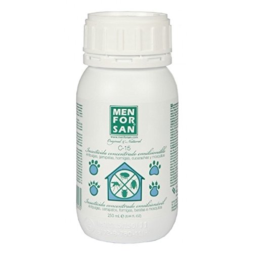 MEN FOR SAN M0332 Insecticida Concentrado Emulsionable, 250 ml