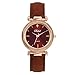 Produktbild Uhren,Gaddrt Art- und Weisefrauen-Lederne beiläufige Uhr-analoge Quarz-Kristallarmbanduhr (Brown)