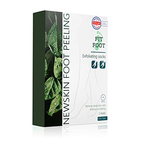 FitFoot exfoliante pies quita callos pies calcetines exfoliantes de pies mascarilla pies peeling babyfoot baby foot elimina callos, 2 pares