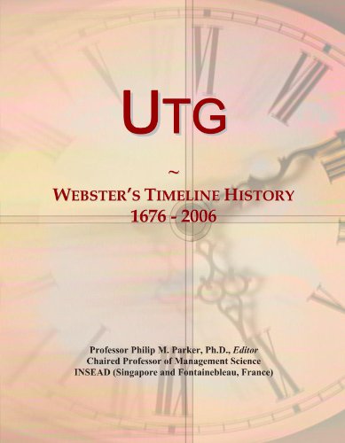 Utg: Webster's Timeline History, 1676 - 2006