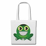 Bolsillo Bolso Bolsa RISA DE LA RANA CON LA BOCA ABIERTA Smiley SMILEYS LOS SMILIES ANDROID...
