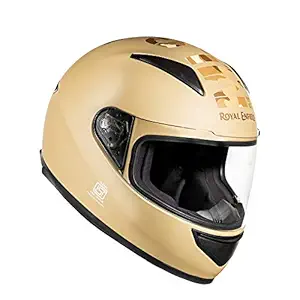 Royal Enfield ABS Full Face Camo Helmet (Desert Storm, Medium)