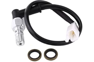 EBTOOLS Interruttore Idraulico Freno Moto Luce Posteriore del Freno Idraulico Universale sensore Stop Freno Radiale Interruttore Stop per Moto del Freno Idraulico Freno del Motociclo (M10*1.25MM)