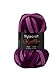 Produktbild Ruffles Grobe Schal Strickwolle 100g Acryl Craft Garn - Verschiedene kräftige Farben Modefarben - 1 x 100g Rolle, Amethyst 1472