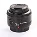 Price comparison product image Yongnuo 35mm Objektif YN35MM F2.0, objectif à focale fixe et monture EFpour Canon EOS 500D, 600D, 650D, 700D EOS 5D EOS 5D Mark II 5D Mark III, 5DS/5DS R, 6D