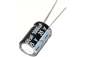 E-Projects B-0002-L09 Radial Electrolytic Capacitor, 1000uF, 35V, 105 C (Pack of 5)
