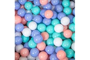 STERUN Ball Pit Balls 100/500 Playballs Smooth Surface & No Sharp Edges, Crush Proof, Toxic Free 6cm Soft Pit Balls For Kids Indoor Outdoor Play | For Ball Pit
