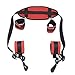 Produktbild GAOWORD SM Bondage Set Fetisch Set Sexspielzeuge Extrembetten Handschellen Mit Augenmaske Für Paare Schwule, Für Anfänger und Fortgeschrittene,Red