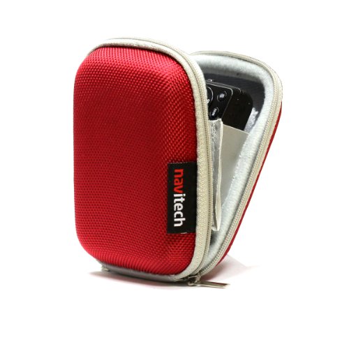 Navitech housse   tui rouge pour appareil photo num  rique Canon IXUS 160   IXUS 165   IXUS 170   IXUS 145   IXUS 150   IXUS 155   PowerShot N2