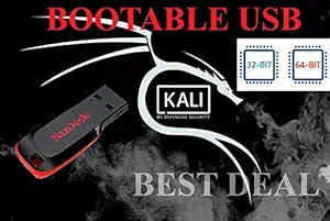 Kali Linux 2018.4 32 Bit & 64 Bit Live Bootable Installation 16 GB PenDrive