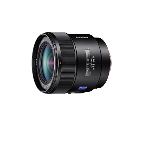 Price comparison product image Sony SAL24F20Z A Mount - Full Frame Distagon T* 24mm F2.0 Zeiss SSM Prime Lens-Black