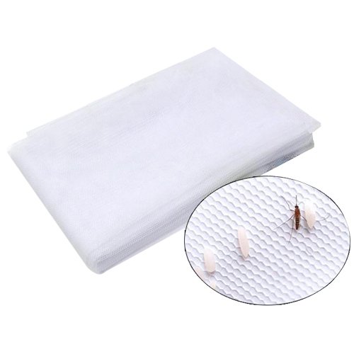 TRIXES weißes Insekten/Moskitogitter/-netz-Set für Fenster und Türen - 3