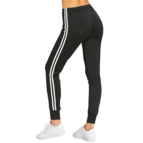Legging de Sport Femme,Taille Haute Long Sport Yoga Gym Extensible Élastique Fitness Running Pantalon Bringbring