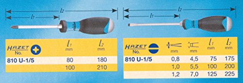 HAZET 810U-1/5 Schraubendreher-Satz, 5-Teilig - 3