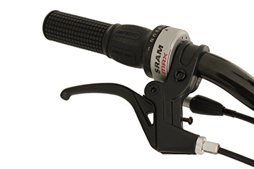 KS Cycling Kinder Jugendfahrrad Mountainbike Fully Bliss RH 38 cm Fahrrad, Schwarz-Grün, 24 - 9