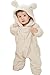 Sweet Mommy Baby Unisex Bear Hooded Fleece Footies BE70