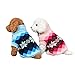 Produktbild Fenverk_Haustier Hund Katze Winter Warm Rollkragen Sweatshirt Mantel KostüM Bekleidung Jacke Kleider Hoodies Jumper Zum HüNdchen Klein Mittel Groß Hunde Overall Kleidung(A-Blau,XL)