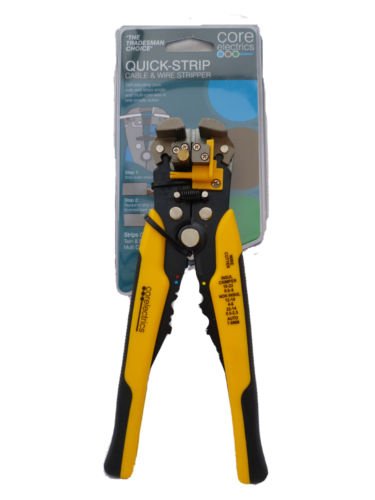 CorelectricsQWS755 Quick Stip Wire Cutter, Black/Yellow