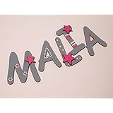 Holzbuchstaben 7cm. Tolle Kinderzimmerdekoration. Handbemaltes Unikat. Als Wunschname individualisierbar / Preis bezieht sich auf einen Buchstaben