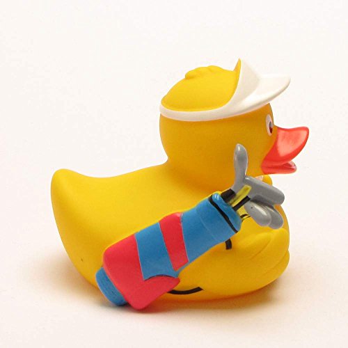 Badeente Rolf Golfer Quietschente - 3