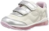 Material: Tissue Geox Baby Mädchen B Todo Girl a Sneaker Weiß (White/Silver C0007) 24 EU